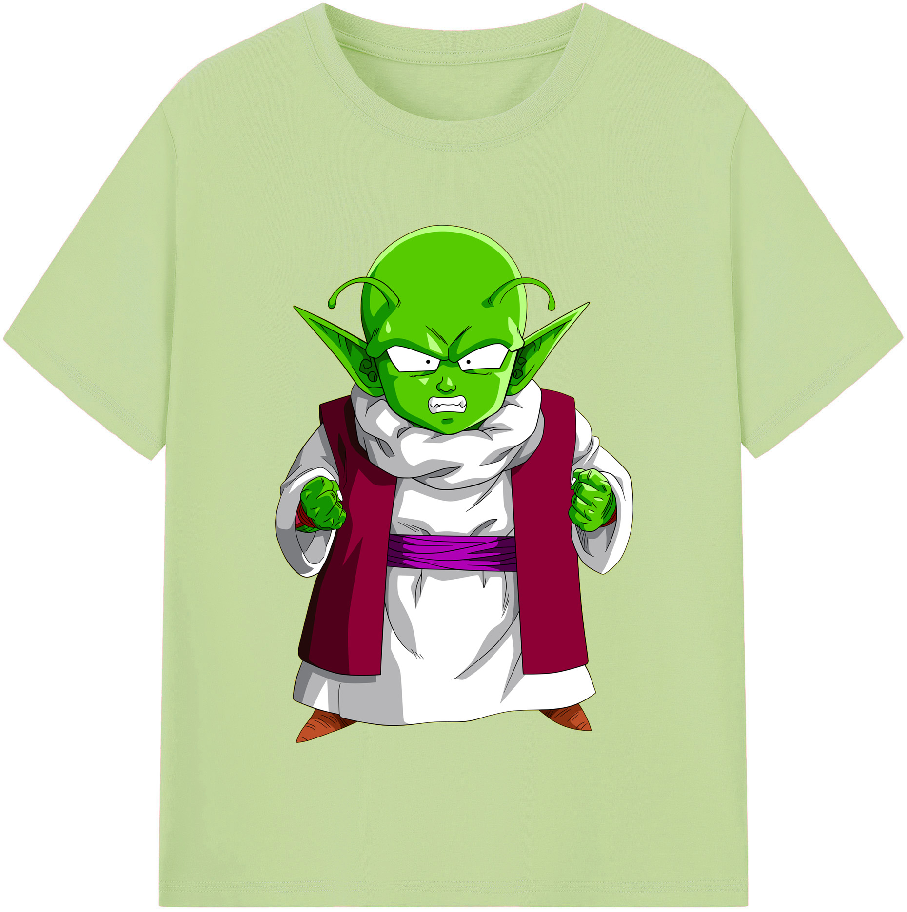 （画像用） ドラゴンボール ピッコロ DRAGON BALL Piccolo 綿100％半袖Tシャツ（フロントプリント）